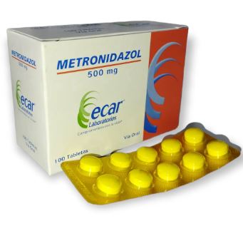 METRONIDAZOL 500 mg X 10 TABLETAS (ECAR)