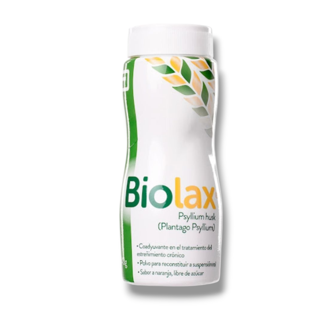 Biolax Fibra Natural Psllium Polvo Granulado X 340g