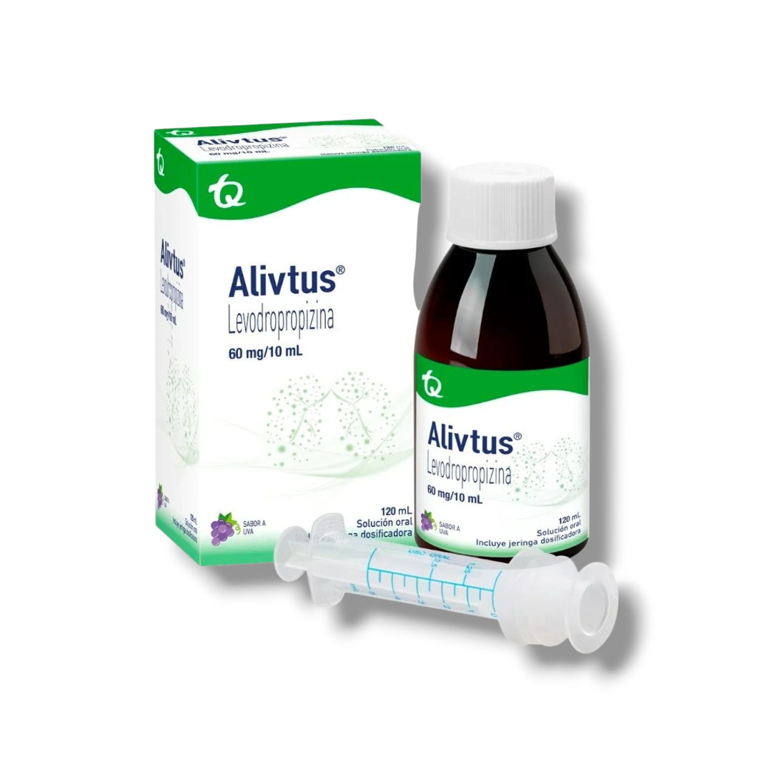 Alivtus 60mg solución oral x 120 ml