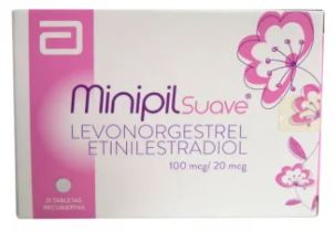MINIPIL SUAVE 100 mcg/20mcg X 21 TAB