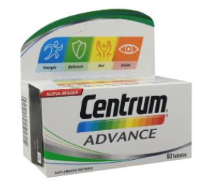 CENTRUM ADVANCE X 60 TABLETAS