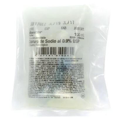 SUERO FISIOLÓGICO 0.9% USP X 500 ml  (BAXTER)