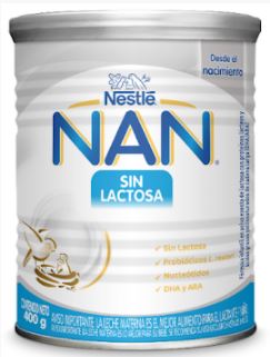 NAN SIN LACTOSA X 400 g