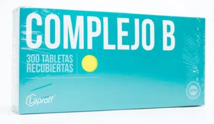 COMPLEJO B SOBRE X 10 TABLETAS LAPROFF