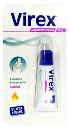 VIREX UNG TOP LABIAL X 10 G