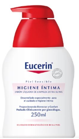 JABON INTIMO EUCERIN  PIEL SENSIBLE X 250 ml