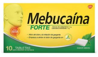 MEBUCAINA FORTE X10 TABLETAS