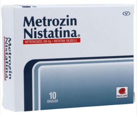 METROZIN NISTATINA X 10 OVULOS