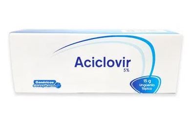 ACICLOVIR 5% UNGUENTO X 15 g  (COASPHARMA)