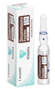 DEXAMETASONA 8 mg AMPOLLA X 2 ML (VITALIS)