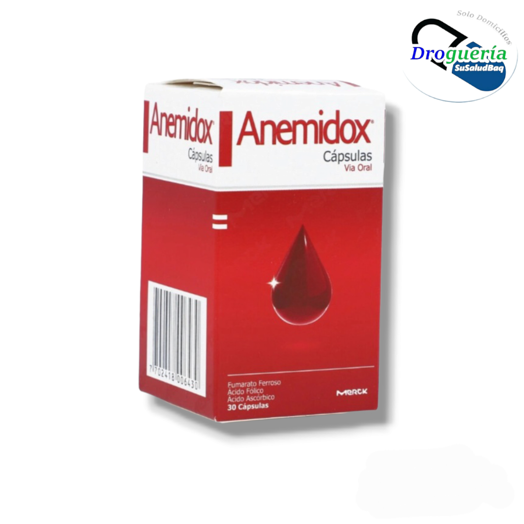 ANEMIDOX FRASCO X 30 CÁPSULAS