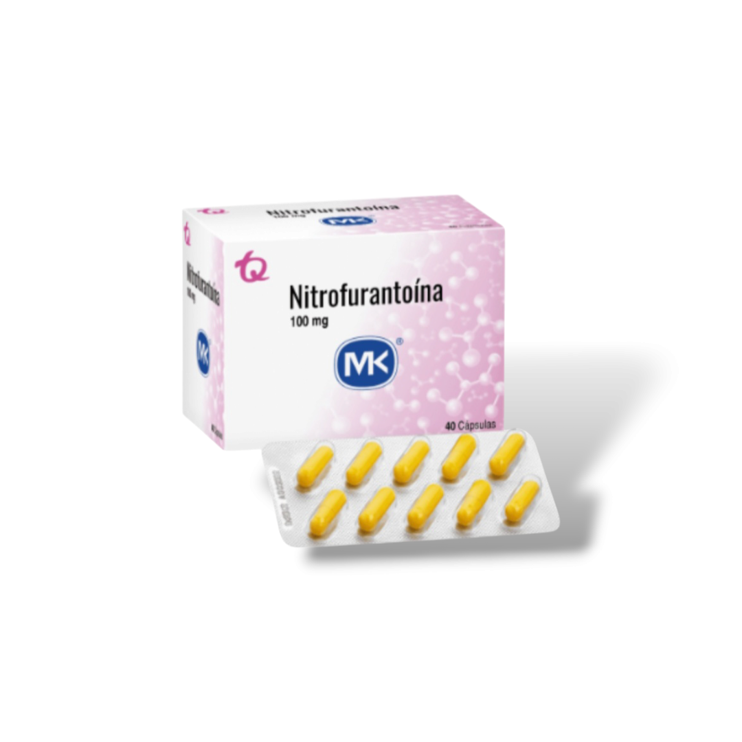 NITROFURANTOÍNA 100 mg  X 10 CÁPSULAS (MK)