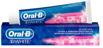 CREMA DENTAL ORAL B 3D WHITE X 107 ml