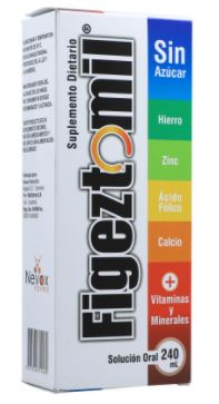 FIGEZTOMIL SOLUCIÓN ORAL X 240 ML (SIN AZÚCAR)