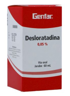 DESLORATADINA JBE 0,05% X 60 ml (GENFAR)
