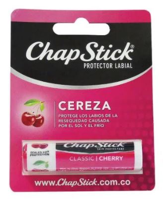 CHAP STICK PROTECTOR LABIAL X 4 g CEREZA