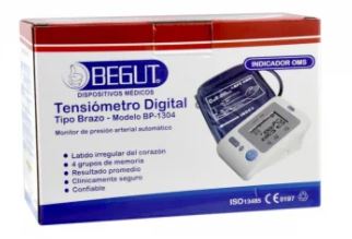 TENSIÓMETRO DIGITAL TIPO BRAZO (GLUCOQUICK)