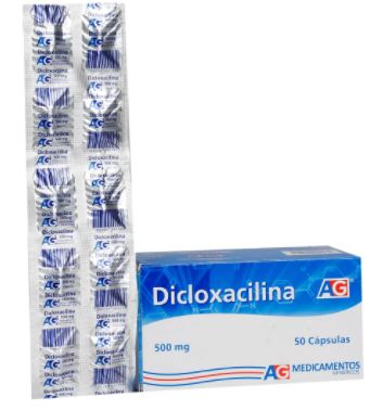 DICLOXACILINA 500 mg X 10 CÁPSULAS (AG)