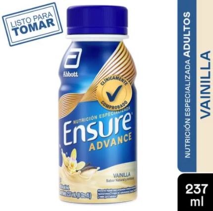 ENSURE ADVANCE BOTELLA X 220 ml VAINILLA