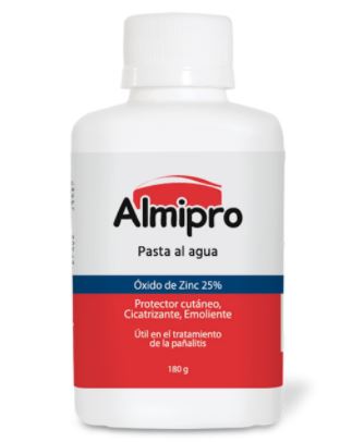 ALMIPRO PASTA AL AGUA 25% X 180 g (ÓXIDO DE ZINC)