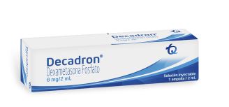 DECADRON 8 mg AMPOLLA X 2 ml