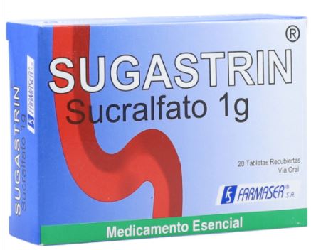 SUGASTRIN 1 g X 20 TABLETAS