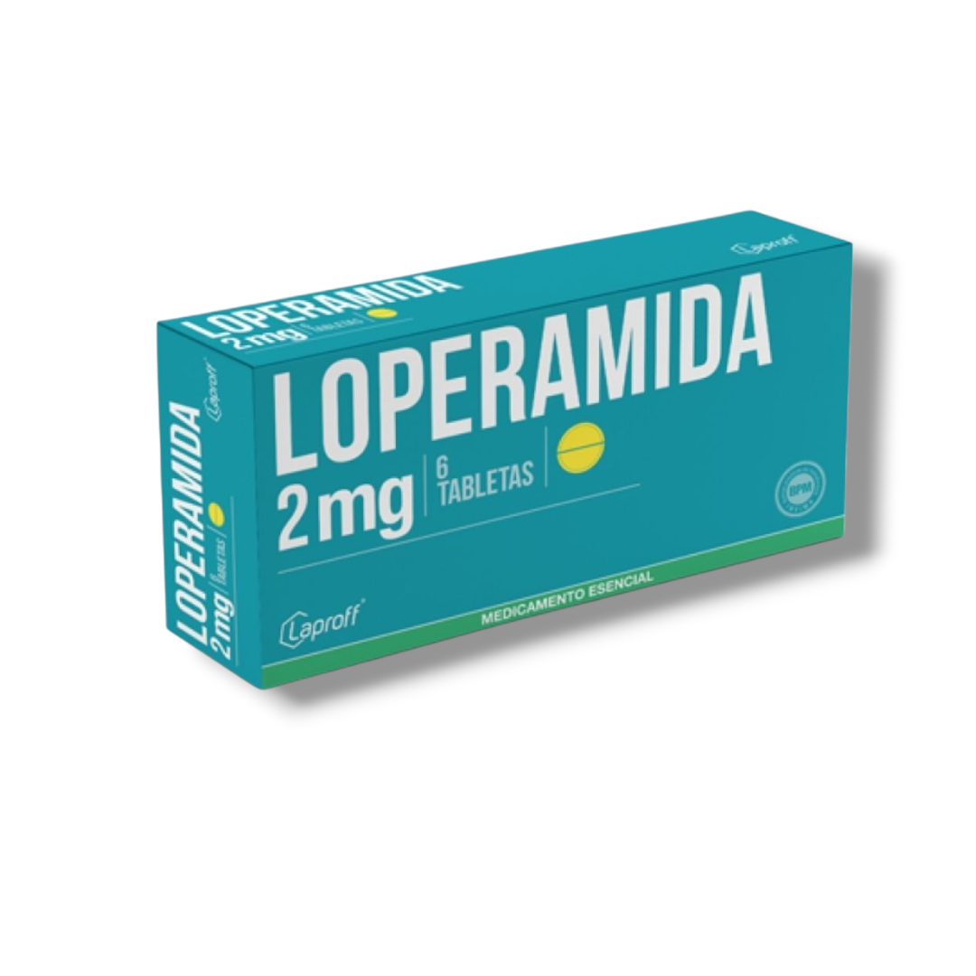 LOPERAMIDA 2 MG X 6 TABLETAS LAPROFF