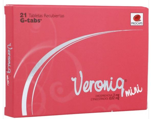 VERONIQ MINI CAJA X 21 TABLETAS