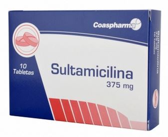 SULTAMICILINA 375 mg X 10 TABLETAS (COASPHARMA)
