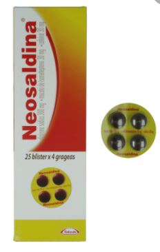 NEOSALDINA X 4 TABLETAS