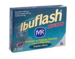 IBUFLASH MIGRAN X 8 CÁPSULAS