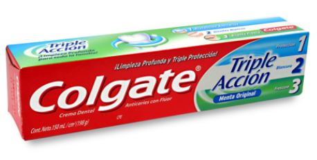 CREMA DENTAL COLGATE TRIPLE ACCIÓN X150 ml