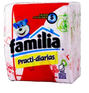 SERVILLETA FAMILIA X 150 UND