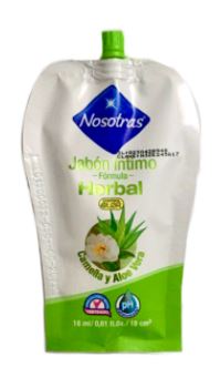 JABON INTIMO HERBAL X 18 ml