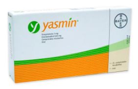 YASMIN CAJA X 21 TABLETAS
