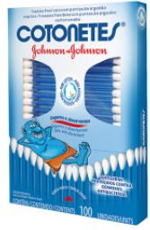 COPITOS JOHNSON (COTONETES) X 100 UND