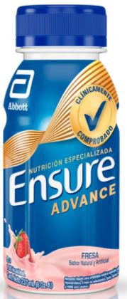 ENSURE ADVANCE FRESA BOTELLA X 237ML FRESA