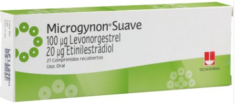 MICROGYNON SUAVE X 21 TABLETAS