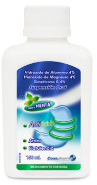 HIDROXIDO DE  ALUMINIO + SIME + MAGNE X 150 ml (COASPHARMA)