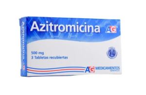 AZITROMICINA 500 mg X 3 TABLETAS (AG)