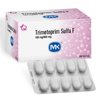 TRIMETOPRIM SULFA F  160MG/800MG X 10 TABLETAS  (MK)
