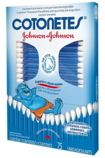 COPITOS JOHNSON (COTONETES) X 75 UND