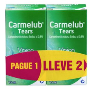 CARMELUB TEARS X 15 ml PAGUE 1 LLEVE 2