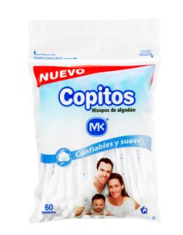 COPITOS BOLSA X 60 UNIDADES (MK)