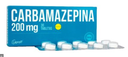 CARBAMAZEPINA 200 mg  X 30 TABLETAS (LAPROFF)