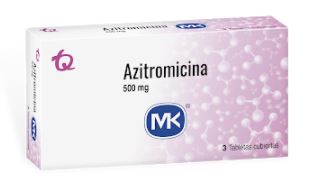 AZITROMICINA 500 MG X 3 TABLETAS MK