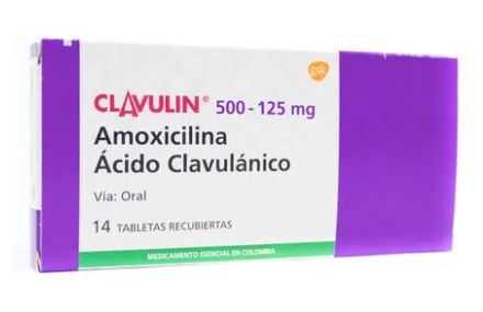 CLAVULIN 500/125 mg X 14 TABLETAS