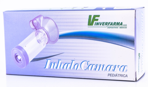 INHALOCAMARA PEDIATRICA INVERFARMA X 1 UND