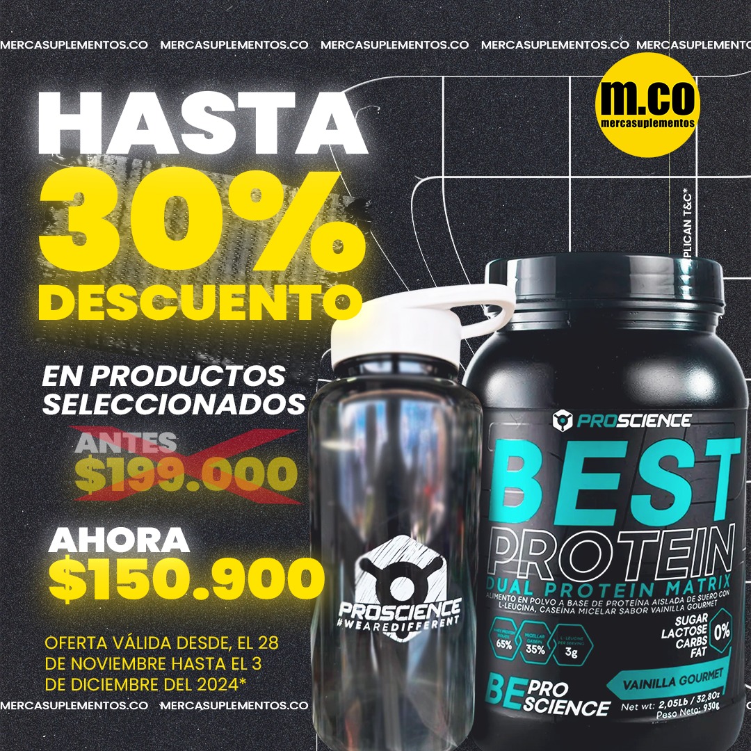 BEST PROTEIN 2 LIBRAS – PROSCIENCE - GOURMET VAINILLA