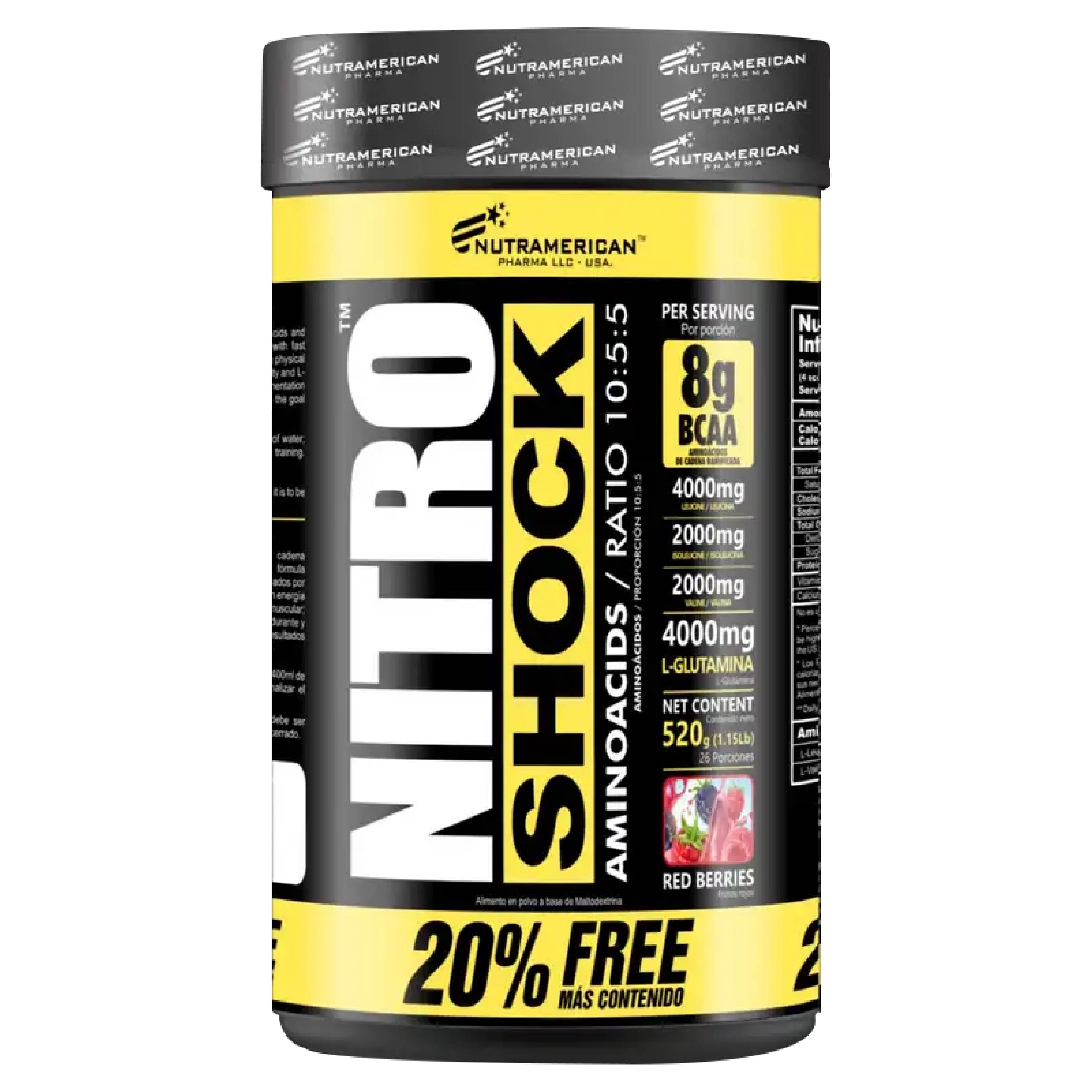 NITRO SHOCK - NUTRAMERICAN PHARMA